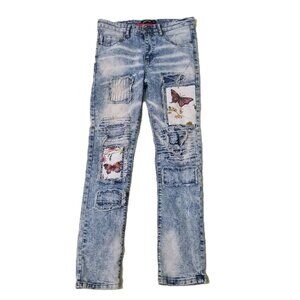 Encrypted Jeans Women's Junior Size 16 Distressed